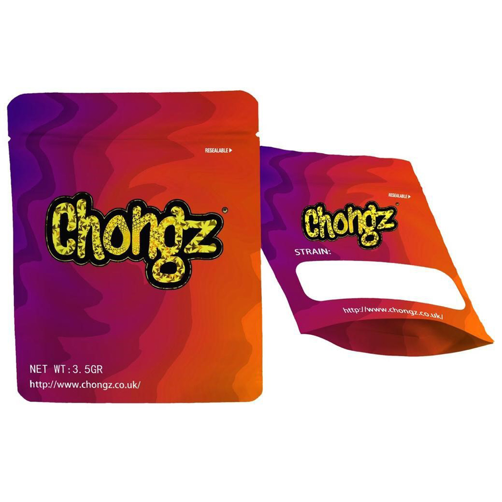 Chongz Yellow Logo Mylar bag