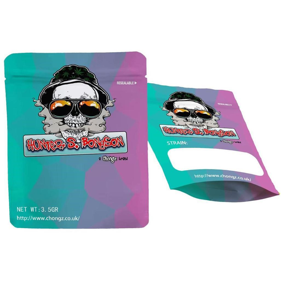 Hunter S. Bongson Mylar bag