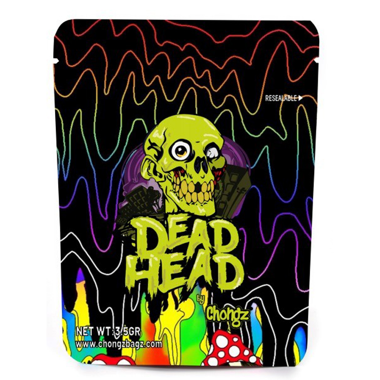 Dead Head Shroom Mylar bag