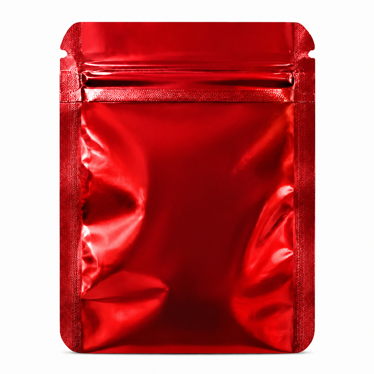 Plain Red Mylar bag